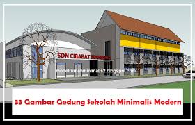 Desain yang penuh dengan kesederhanaan ini semoga bermanfaat bagi kita semua. Gedung Sekolah Minimalis Nusagates