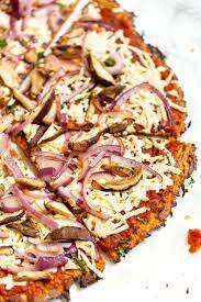 Life Changing Sweet Potato Pizza Crust Simply Quinoa Recipe Sweet Potato Pizza Crust Sweet Potato Pizza Stuffed Sweet Potato Healthy