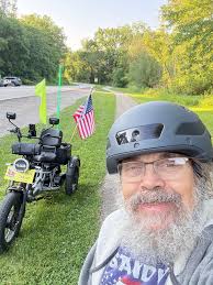 My new e trike from Anywhere bikes