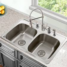 However, the bowl size is 18×16 inches. Ariel 43 15mm Radius Stainless Steel Double 60 40 Bowl Kitchen Sink Combo 16g