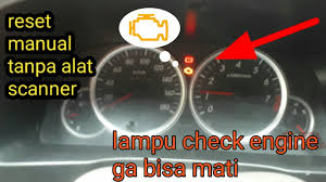 @ hisham 1.kereta tak gerak sebab clutch plate habis atau kesalahan pada pemasangannya. Reset Manual Lampu Check Engine Tanpa Alat Scanner Deteksi Kerusakan Pada Mesin Ibra Auto Youtube