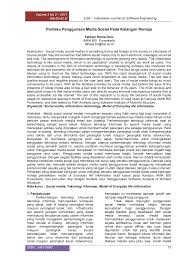 Further, this research is giving some solutions for teenagers to hpersonal communication altough they are social media addicted. Http Ejournal Bsi Ac Id Ejurnal Index Php Ijse Article Download 2816 1838