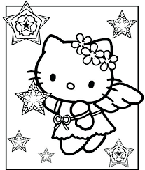 With the beautiful floral design in the dress she is wearing, hello kitty looks as cute as ever. Hello Kitty Christmas Coloring Pages Dibujo Para Imprimir Hello Kitty Christmas Coloring Pages Dibujo Para Imprimir Dibujo Para Imprimir