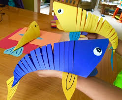 Plastische Fische Basteln Papier Diy Projekte Diy Fish Fische Basteln Basteln Fur Kindergartner Bastelarbeiten Aus Papier Und Pappe