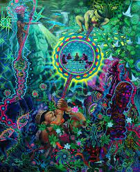 Pin By Shaniya Atchison On Trippy Visionary Art Art Psychadelic Art