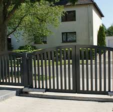 Aluminium Zaun Und Toranlage Modell Sylt Aluminium Zaun Toranlagen Aluminium