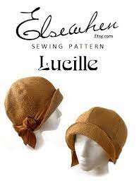 Sewing Pattern Nelle 1920s Twenties Cloche Hat For Child Or Etsy Sewing Patterns Cloche Hat Hat Patterns To Sew