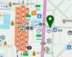 都ホテル 博多 博多駅からのアクセスの画像