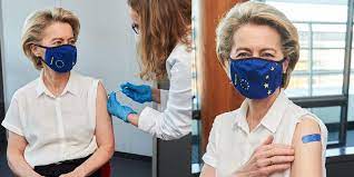 Последние твиты от ursula von der leyen (@vonderleyen). Ursula Von Der Leyen On Twitter After We Passed 100 Million Vaccinations In The Eu I M Very Glad I Got My First Shot Of Covid19 Vaccine Today Vaccinations Will Further Gather Pace