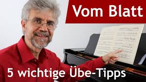 Klavier Lernen So Lernst Du Vom Blatt Spielen 5 Wichtige Ube Tipps Youtube In 2020 Klavier Lernen Klavier Spielen Lernen Klavierspielen Lernen