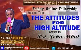 The Attitudes for High Altitude