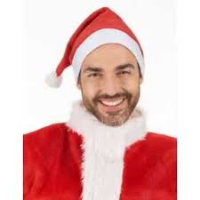 Noel Deguisement Bonnet De Père Noël Long Et Luxueux Avec Bordure En  Fourrure à Bonnet Noel Pas Cher