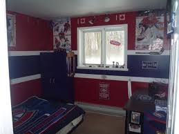 1 Fan Nathan S Dream Room Sports Themed Room Hockey Room Dream Room