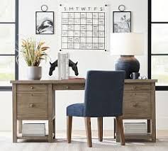 Dawson Desk Office Desk Pottery Barn In 2020 Desk With Drawers Outdoor Furniture Sale Desk