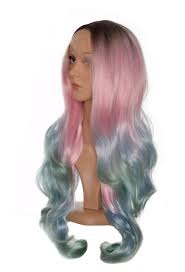 'its just more subtle now,' says expert colourist and founder of josh wood colour, josh wood. Mermaid Pink Blue Green Ombre Lace Front Wig