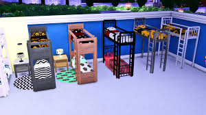 How to build bunk beds: Interchangeable Bunk Beds Sims 4 Studio