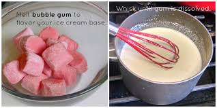 homemade bubble gum ice cream recipe