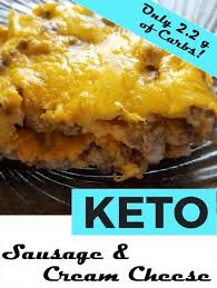 Breakfast Recipe Keto Sausage And Cream Cheese Breakfast Casserole Recipe Low Carb Breakfast Recipes Breakfast Recipes Casserole Low Carb Breakfast Casserole