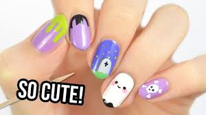 Yes, the choice is so versatile that you can pick a new cute nail art. Cute Nail Art 2020 Fun Easy Halloween Nail Designs Using A Toothpick Youtube