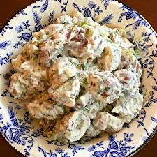 Cook potatoes in boiling salted water 20 minutes or until potatoes are tender. Best Old Fashioned Potato Salad Recipe Sweet Little Bluebird