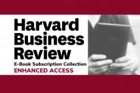 Harvard Business Review E Book Subscription Collection Enhanced Access Library News Online