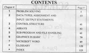 You can access the ebooks in either pdf and/or html format available for free download on this website. Download 10th Class Computer Science Book