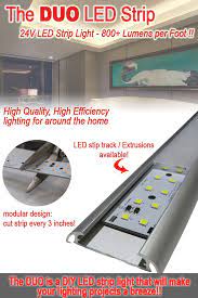 24v Led Strip Light With Nichia 757 Diodes In 2021 Led Strip Lighting Diy Led Lighting Ideas Led Strips Diy