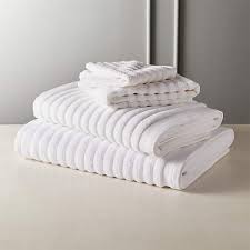 Your choice in bath towels is a personal one, based on how they feel against your skin. Channel White Cotton Bath Towels Cb2