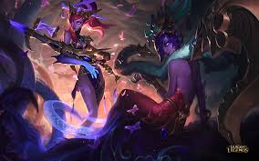 A collection of the top 25 caitlyn wallpapers and backgrounds available for download for free. Hd Wallpaper Morgana League Of Legends Caitlyn League Of Legends Wallpaper Flare
