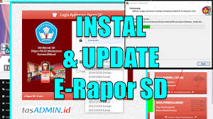 Untuk mengupdate erapor tidak usah uninstal. Cara Lengkap Instal Dan Update Versi E Rapor Sd Tasadmin