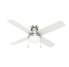 Hunter fan company 51059 hunter indoor low profile iv ceiling fan with pull chain control, 42, white finish 4.6 out of 5 stars 1,123 $83.81 $ 83. Hunter Hugger Ceiling Fans