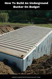 How To Build An Underground Bunker On Budget Underground Bunker Bunker Home Underground Survival Shelters