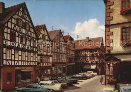 Von hier gelangen sie in das bad. Lohr Main Marktplatz Baeckerei Gutbrod Kat Lohr A Main Nr Kv44045 Oldthing Ansichtskarten Bayern