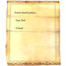 Skyrim potion recipes potions recipes mousaka recipe skyrim food passionfruit recipes time lords elves journaling. Restore Health Potion Imp Stool Wheat Skyrim Tips And Tricks Skyrim Potions Recipes