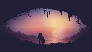 Wolf Looking At A Sunset 3840x2160 Full Credits To U Llasterionll In 2021 Sunset Wallpaper Active Wallpaper Sunset