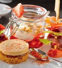 Verrine A L Emulsion De Foie Gras Et Tapas De Foie Gras