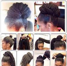 There are fancy haircuts for women that can be done. Need To Fancy Up Your Twa Natural Hair Updo Marley Hair Hair Styles