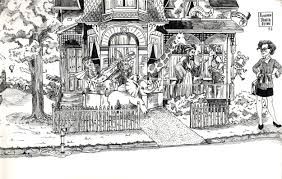 The Marvellous Adventures of Adelaide Brooks: A Day With Graham — Autumn  Illustration