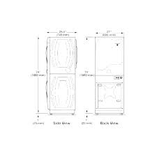 Washer And Dryer Sizes Chart Wsher Nd S Chrt Acument Info