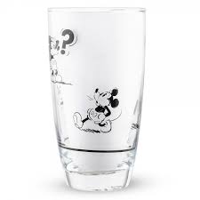 I use a high grade waterproof exterior vinyl. Mickey Mouse Comic Strip Bw Tall Glass Disneyland Paris