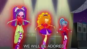 Welcome To The Show With Lyrics My Little Pony Equestria Girls Rainbow Rocks Song Youtube