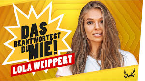 Her birthday, what she did before fame, her family life, fun trivia facts, popularity rankings, and more. Das Beantwortest Du Nie Mit Lola Weippert Youtube