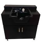 Portable salon sink with hot water
