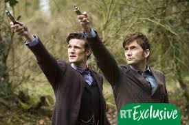 Doctor Who' 50Th Anniversary Set Visit: Matt Smith, David Tennant Preview  Special