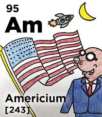 Americium Oxygen Nitrogen Periodic Table