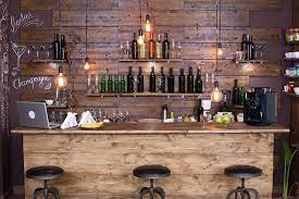 Using light to make the bar more inviting; Home Bar Design Ideas For 2020 Design Cafe