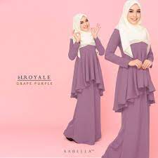 Ibu mengandung perlukan rehat secukupnya. Elroyale Peplum Arafiatul Baju Kurung Peplum Dress Jubah Facebook