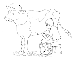 Find the differences in.png format. Dairy Cow Coloring Page Novocom Top