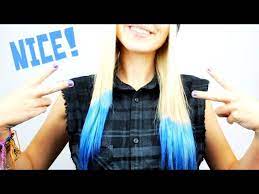 Haare färben mit krepppapier, so gehst du vor: Haare Farben Mit Krepppapier Fur 2 Diy Hair Tutorial Bonnytrash Youtube