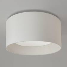Cheap ceiling lights, buy quality lights & lighting directly from china suppliers:bamboo wicker rattan shade cap ceiling light fixture creative rustic asian nordic country hanging lamp lustre design for bedroom enjoy free shipping worldwide! Large Flush Fitting Ceiling Light With Round White Fabric Shade